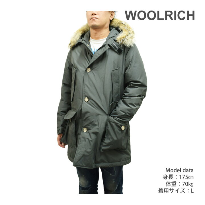 楽天市場】ウールリッチ ダウン ARCTIC DETACHABLE FUR PARKA グレー  