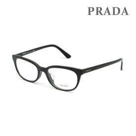 プラダ メガネフレーム のみ PR13VVF 1AB1O1 53 ブラック アジアンフィット メンズ レディース ユニセックス 眼鏡 PRADA VPR 13V-F【送料無料（※北海道・沖縄は配送不可）】