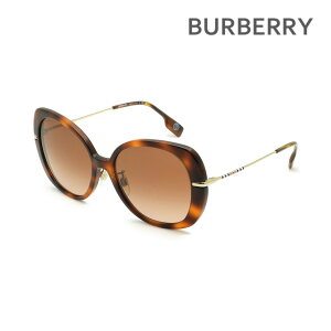 バーバリー サングラス BE4374F 331613 55 ノーズパッド レディース BURBERRY UVカット B 4374-F 3316/13 EUGENIE【送料無料(※北海道・沖縄は配送不可)】