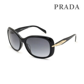 プラダ サングラス PR04ZSF 1AB09S 58 ブラック アジアンフィット レディース UVカット SPR 04Z-F 1AB-09S PRADA【送料無料（※北海道・沖縄は配送不可）】