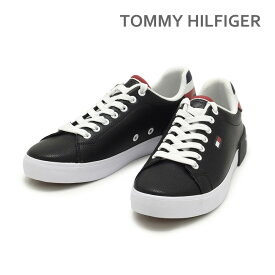 トミーヒルフィガー スニーカー tmREZZ BLACK 001 BLK01 ブラック メンズ シューズ 靴 TOMMY HILFIGER【送料無料（※北海道・沖縄は1,000円）】