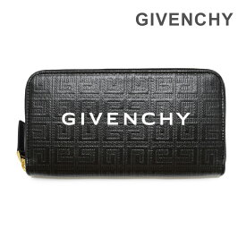 ジバンシィ 長財布 BB60L7B1GT-001 ブラック GIVENCHY ZIPPED WALLET ラウンドファスナー メンズ レディース【送料無料（※北海道・沖縄は配送不可）】