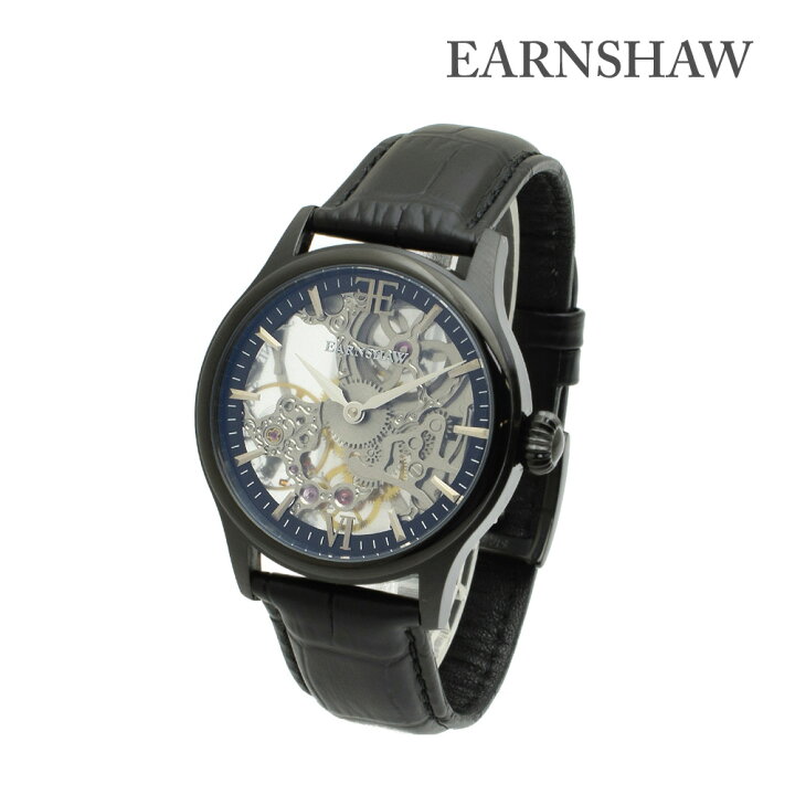 楽天市場】EARNSHAW アーンショウ 時計 腕時計 ES-8061-05 レザー 