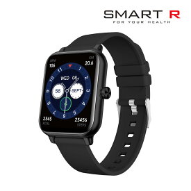 【国内正規品】 SMART R スマートウォッチ R-3 ブラック メンズ レディース 腕時計 スマートR【送料無料（※北海道・沖縄は配送不可）】