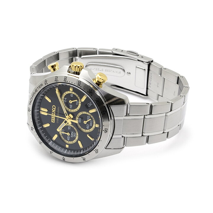 楽天市場】【国内正規品】SEIKO セイコー SBTR015 ブラック/シルバー 