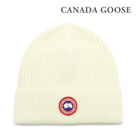 カナダグース ニット帽 ニットキャップ 5026M 467 ホワイト系 ARCTIC DISC RIB TOQUE メンズ レディース ユニセックス CANADA GOOSE【送料無料（※北海道・沖縄は配送不可）】