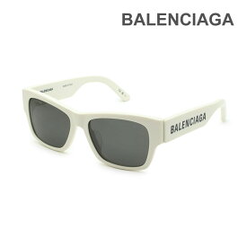 【国内正規品】バレンシアガ サングラス BB0262SA 003 ホワイト アジアンフィット メンズ レディース ユニセックス BALENCIAGA【送料無料（※北海道・沖縄は配送不可）】