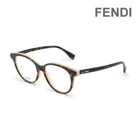 FENDI フェンディ メガネ フレーム FF 0258/F 086 50 ダークハバナ アジアンフィット レディース【送料無料（※北海道・沖縄は配送不可）】