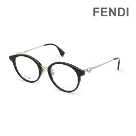 FENDI フェンディ メガネ フレーム FF 0314/F 807 49 ブラック ノーズパッド レディース【送料無料（※北海道・沖縄は配送不可）】