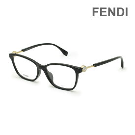 FENDI フェンディ メガネ フレーム FF 0363/F 807 53 ブラック アジアンフィット レディース【送料無料（※北海道・沖縄は配送不可）】