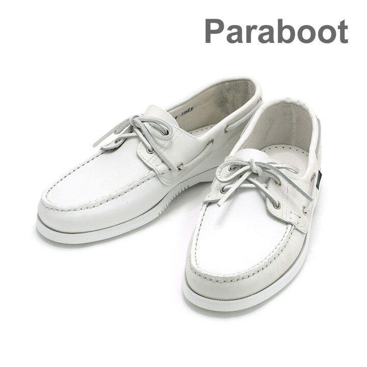 楽天市場】パラブーツ バース ホワイト 780021 Paraboot BARTH/MARINE 
