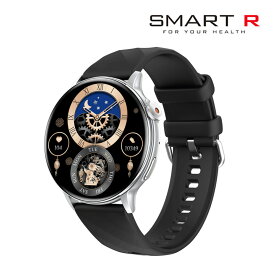 【国内正規品】 SMART R スマートウォッチ A-60 ブラック メンズ レディース 腕時計 スマートR【送料無料（※北海道・沖縄は配送不可）】