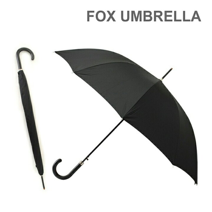 楽天市場】FOX UMBRELLAS フォックスアンブレラ 長傘 GA1 Black Matt 