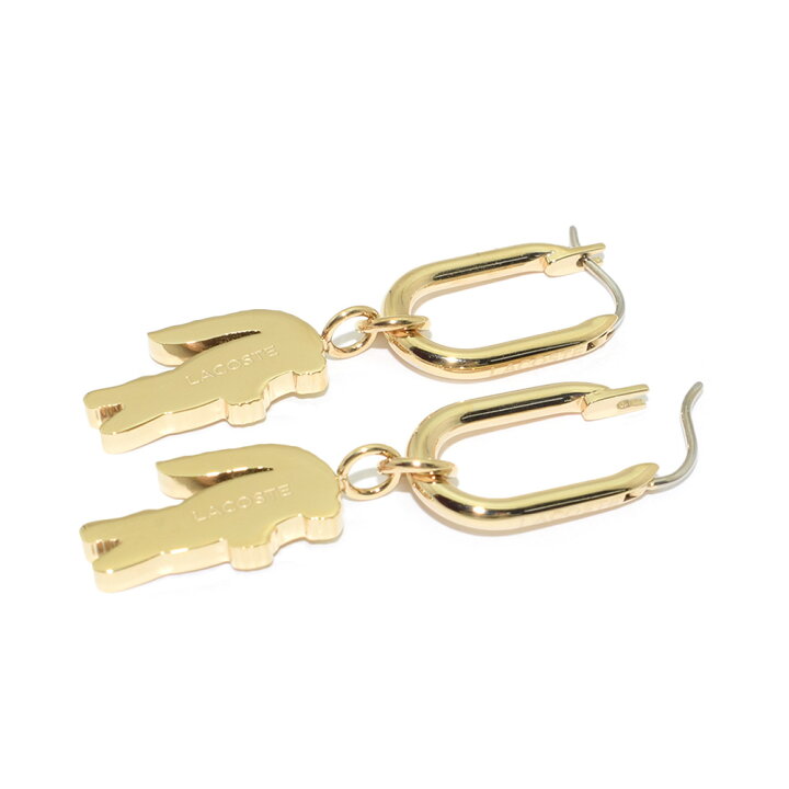 楽天市場】ラコステ ピアス 2040364 ゴールド LACOSTE アクセサリー  