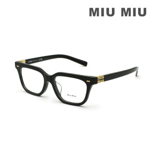 MIU MIU �~���E�~���E �ዾ �t���[�� �̂� MU07XVF 16K1O1 55 �u���b�N �A�W�A���t�B�b�g ���f�B�[�X VMU 07X-F 16K-1O1�y���������i���k�C���E����͔z���s�j�z