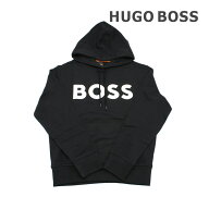 HUGO BOSS ヒューゴボス パーカー 50523074 001 ブラック メンズ フーディ ラージロゴ【送料無料（※北海…