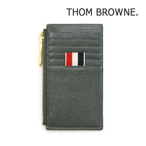 �g���u���E�� �J�[�h�P�[�X MAW237A 00198 025 �_�[�N�O���[ ZIPPERED CARD WALLET �����Y THOM BROWNE�y���������i���k�C���E����͔z���s�j�z