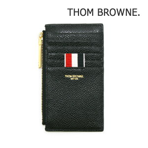 �g���u���E�� �J�[�h�P�[�X MAW298A 00198 001 �u���b�N ZIPPERED CARD WALLET W �����Y THOM BROWNE�y���������i���k�C���E����͔z���s�j�z