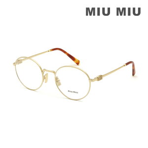 MIU MIU �~���E�~���E �ዾ �t���[�� �̂� MU52XV 5AK1O1 50 �S�[���h �m�[�Y�p�b�h ���f�B�[�X VMU 52X 5AK-1O1�y���������i���k�C���E����͔z���s�j�z
