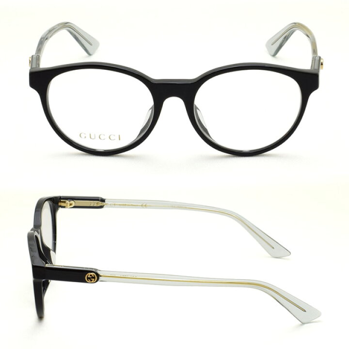 楽天市場】グッチ メガネ 眼鏡 フレーム のみ GG0487OA-005 ブラック  
