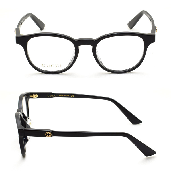 グッチ メガネ 眼鏡 フレーム のみ GG0556OJ-001 ブラック アジアンフィット メンズ レディース ユニセックス GUCCI  【送料無料（※北海道・沖縄は1,000円）】 | タイムクラブ