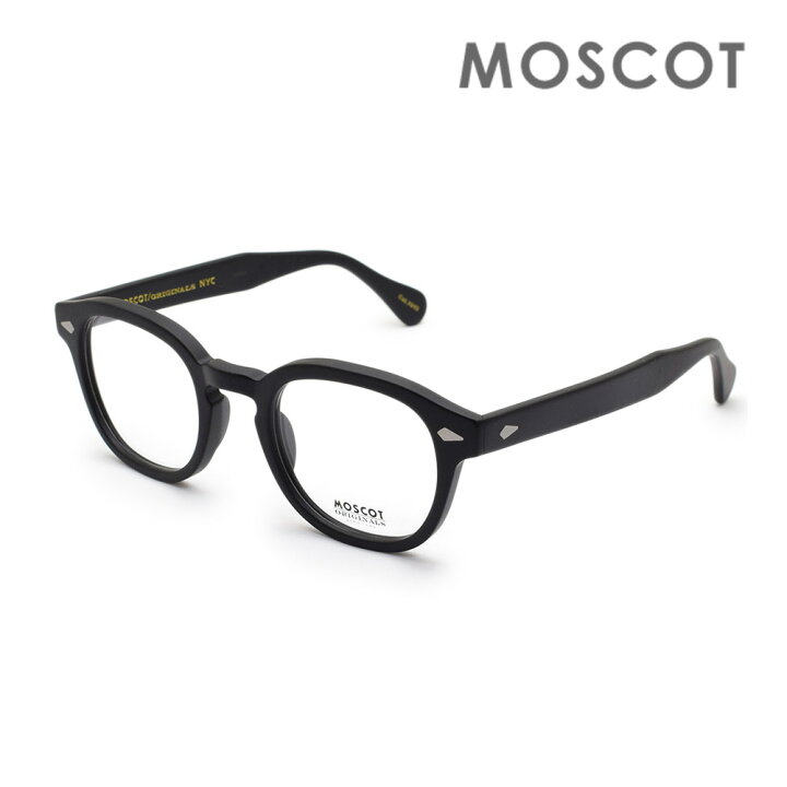 楽天市場】MOSCOT モスコット LEMTOSH LEM-O49241300-01 MATTE BLACK 
