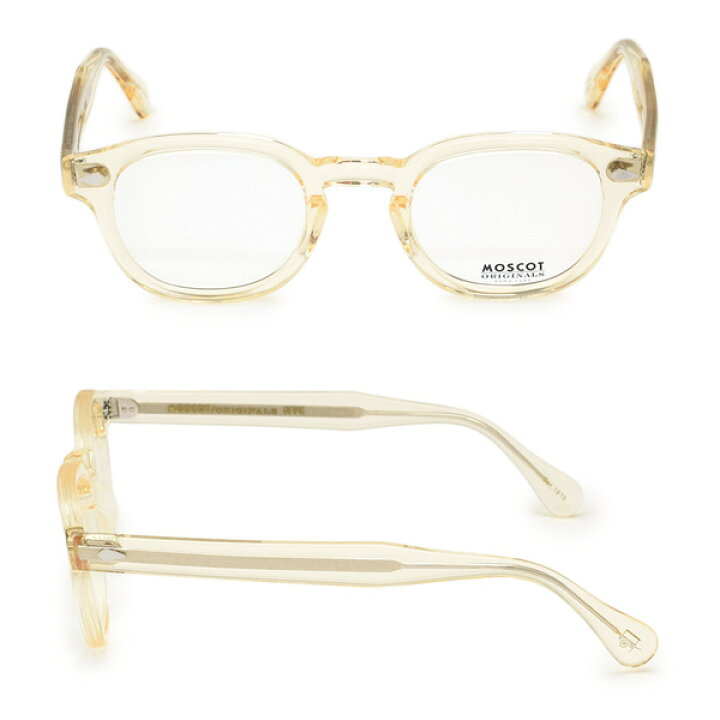 楽天市場】MOSCOT モスコット LEMTOSH LEM-O46240600-01 FLESH サイズ  