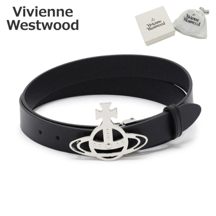 楽天市場 Fw21 ヴィヴィアンウエストウッド ベルト N407 Line Orb Buckle シルバー ブラック ユニセックス メンズ レディース 送料無料 北海道 沖縄は1 000円 タイムクラブ