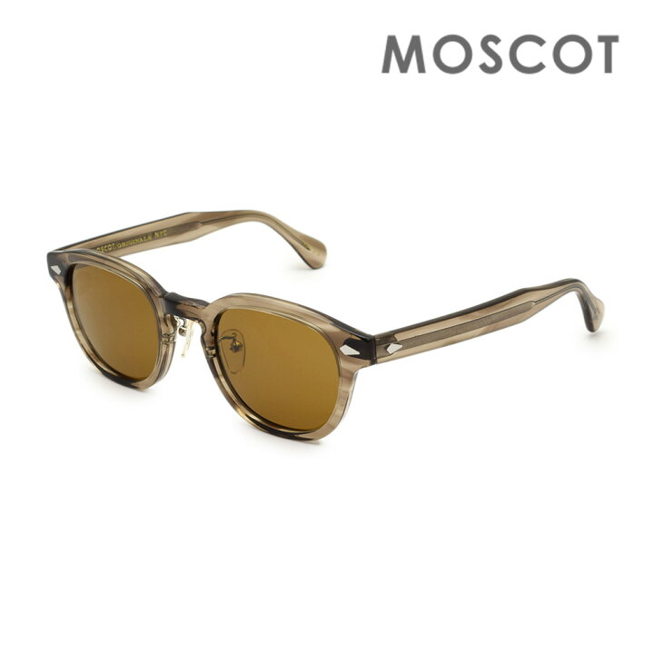 楽天市場】MOSCOT モスコット LEMTOSH SUN MP LEMA-S49240225-03 BROWN  