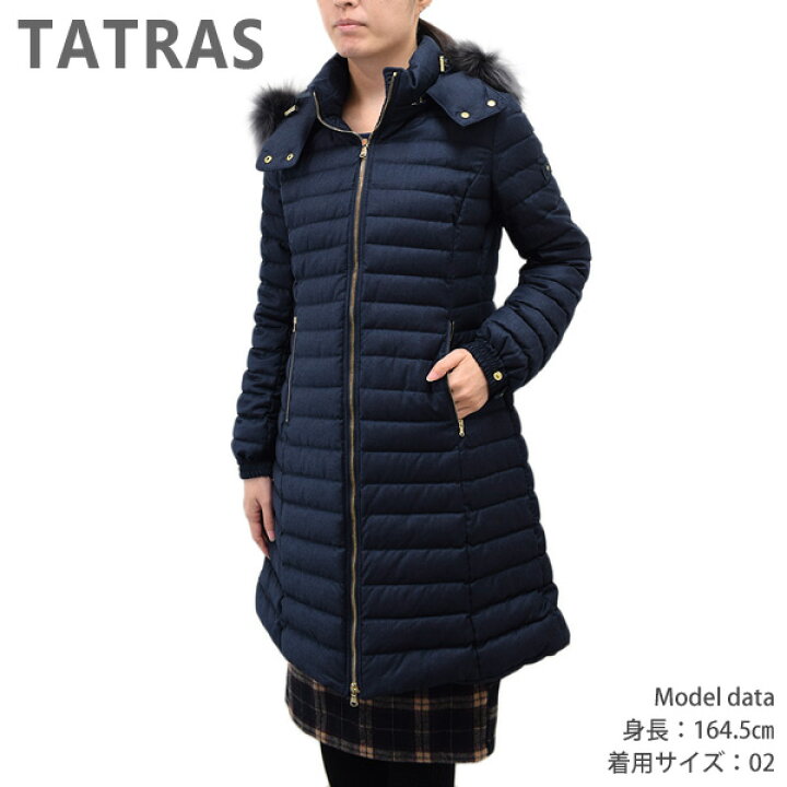 楽天市場 21 22秋冬 タトラス ダウン レディース Ltat21a4581 D Navy ネイビー Cima Tatras ダウンジャケット ダウン コート 送料無料 北海道 沖縄は1 000円 タイムクラブ