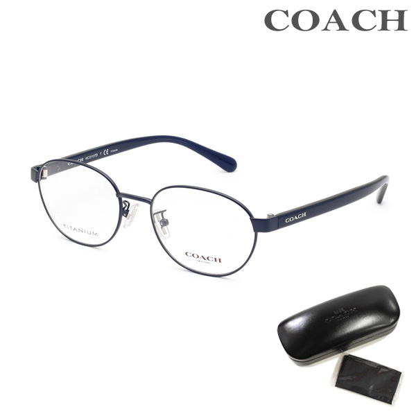 COACH コーチ メガネ 眼鏡 フレーム のみ HC5113TD 9358 サテンブルー ノーズパッド レディース 【送料無料（※北海道・沖縄は1 ）】