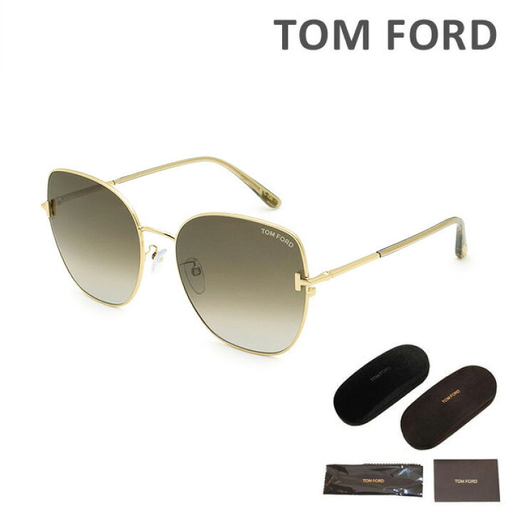 NEW TOM FORD SUNGLASSES, FT0895-K 28K GOLD WOMEN EYEWEAR TF895-K 28K Tom Ford Sunglasses Unisex Gold FT0895-K-28K-61  main image 4