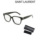 サンローラン メガネ 眼鏡 フレーム のみ SL M33/F 001 ブラック アジアンフィット レディース SAINT LAURENT【送料無料（※北海道・沖縄は1,000円）】