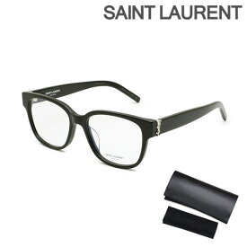 【国内正規品】 サンローラン メガネ 眼鏡 フレーム のみ SL M33/F 001 ブラック アジアンフィット レディース SAINT LAURENT【送料無料（※北海道・沖縄は1,000円）】