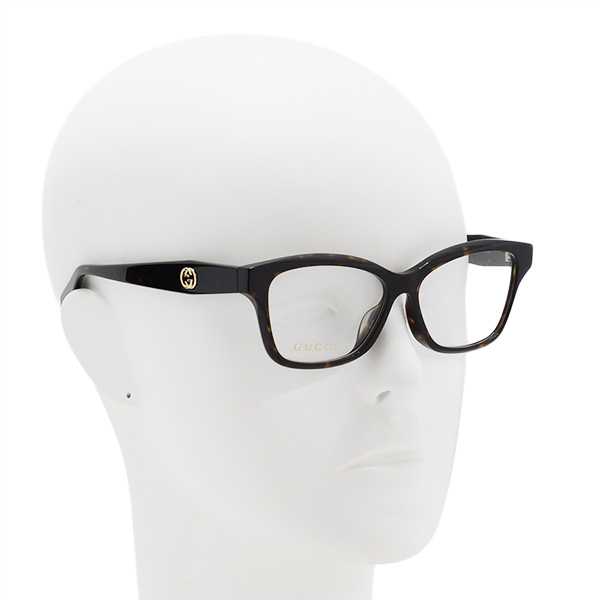 楽天市場】グッチ メガネ 眼鏡 フレーム のみ GG0801OA-002 ハバナ