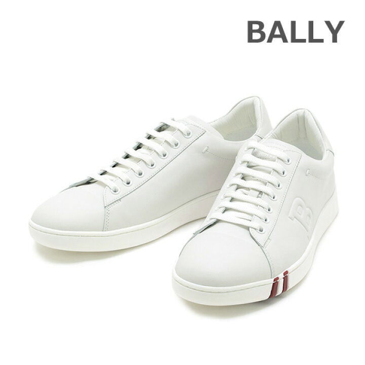 楽天市場】BALLY バリー スニーカー ASHER 6231618 ホワイト メンズ  