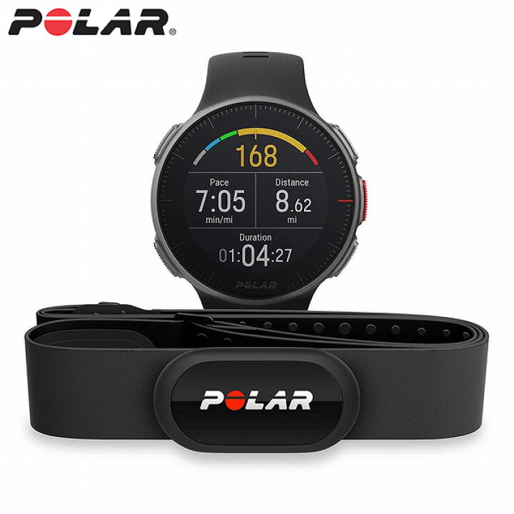 楽天市場】【国内正規品】 ポラール スマートウォッチ VANTAGE V HR BK 