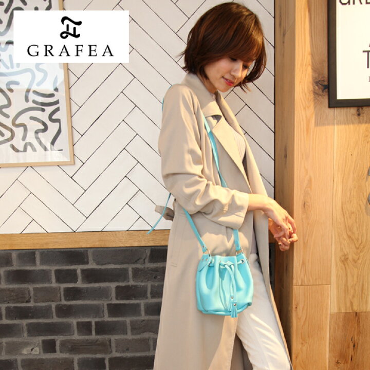 楽天市場】GRAFEA グラフィア バッグ MINI BUCKET ミニ バケット 全5色  