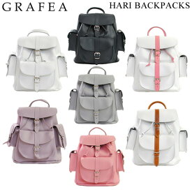 在庫処分 GRAFEA グラフィア バッグ HARI BACKPACKS リュック デイパック バックパック LEATHER BACKPACK RUCKSACK 全7色 ハンドバッグ レザー レディース 【送料無料（※北海道・沖縄は1,000円）】