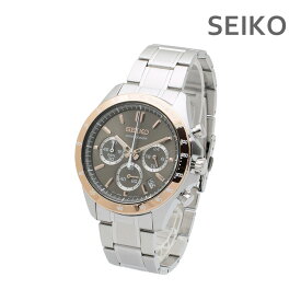【国内正規品】SEIKO セイコー SBTR026 ブラウン/シルバー SPIRIT スピリット セイコーセレクション 腕時計 メンズ【送料無料（※北海道・沖縄は1,000円）】