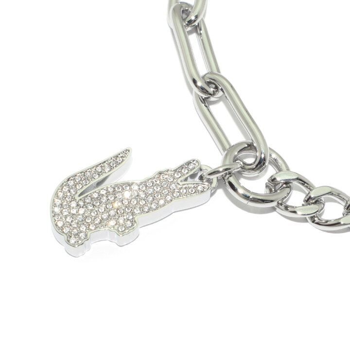 楽天市場】ラコステ ブレスレット 2040146 シルバー LACOSTE  