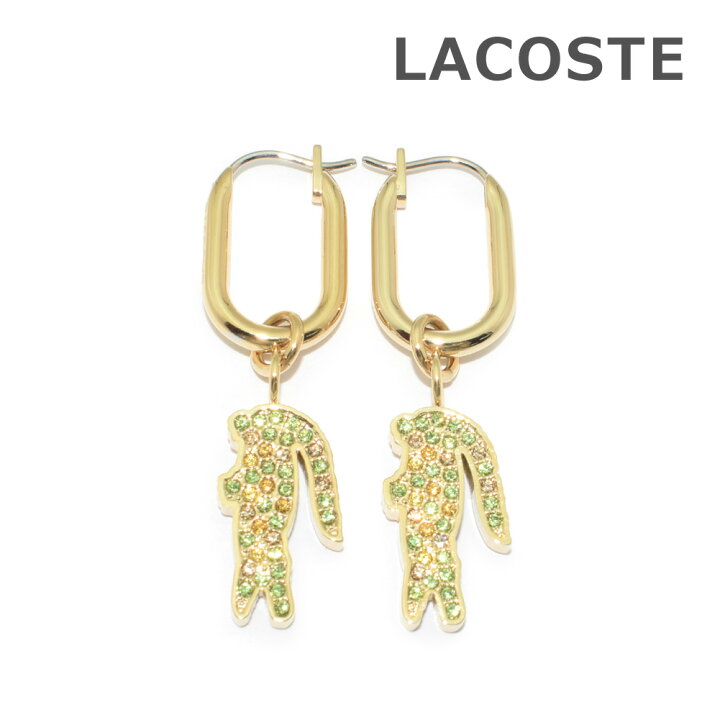 楽天市場】ラコステ ピアス 2040364 ゴールド LACOSTE アクセサリー 