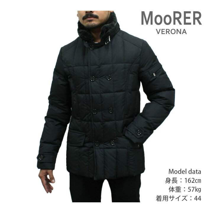楽天市場】2024秋冬 MOORER ムーレー ダウンジャケット SIRO-KM NERO 