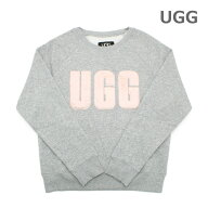 UGG アグ スウェット Madeline Fuzzy Logo Crewneck 1123718 GHSN グレー レディース トレーナー【送料無…