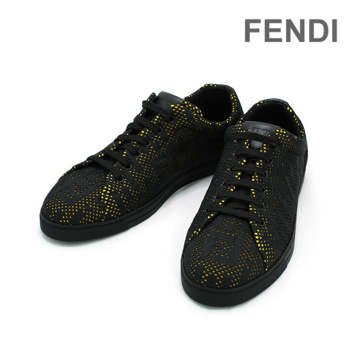 楽天市場】FENDI フェンディ スニーカー 7E1476-AHGP-F1FGN ブラック 