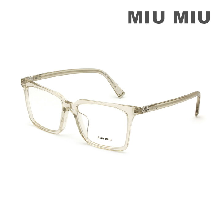 楽天市場】MIU MIU ミュウミュウ 眼鏡 フレーム のみ MU08XVF 12U1O1 