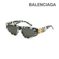 【国内正規品】バレンシアガ サングラス BB0095S-010 ハバナ グローバルモデル レディース BALENCIAGA【…