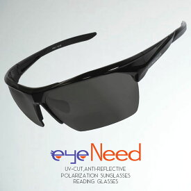 度つき 偏光 遠近両用 サングラス eyeNeed アイニード［全額返金保証］度付 遠近両用 メガネ uv ブルーライト カット おしゃれ 眼鏡 遠近両用 老眼鏡 男性 女性 メンズ レディース シニアグラス 紫外線 カット