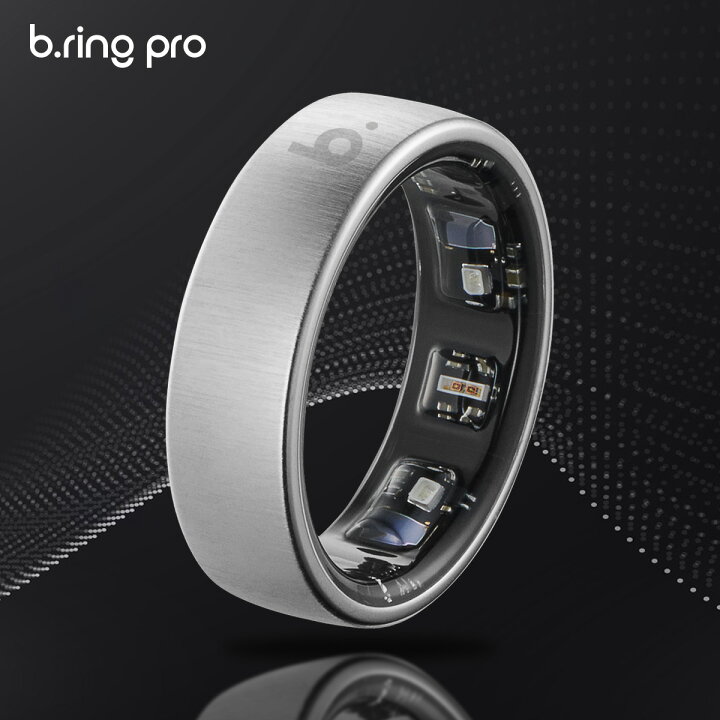 楽天市場】【公式】 b.ring pro スマートリング チタン 健康管理 睡眠 