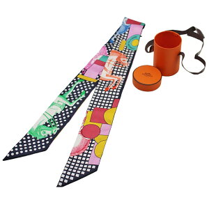 �y�V�i�z HERMES �G�����X �X�J�[�t �l�C�r�[ �}���`�J���[ �V���N Cavalier en Formes ���f�B�[�X